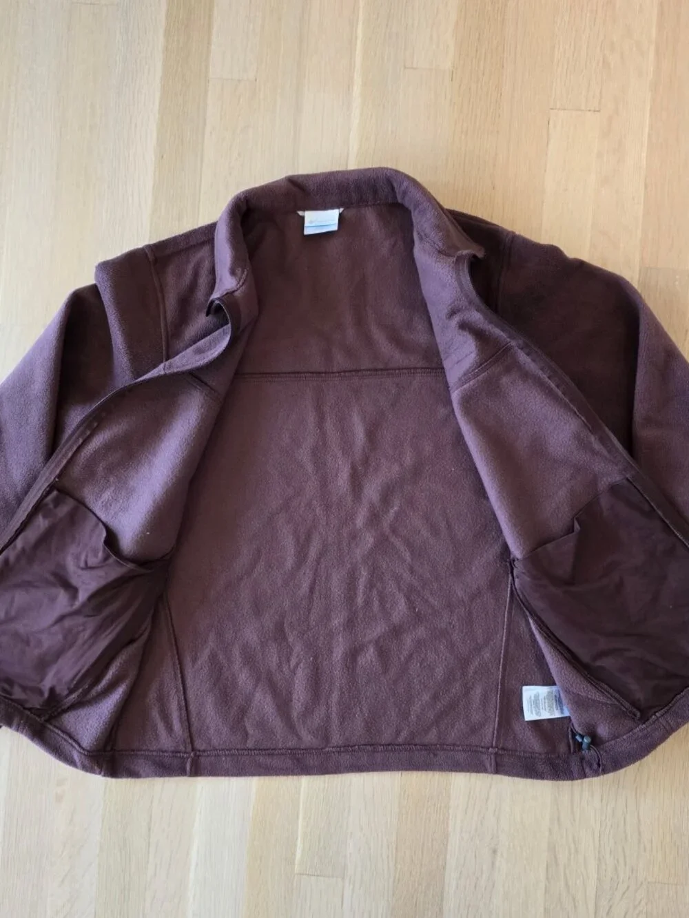 Columbia Men’s Steens Mountain Tobacco Full-Zip Fleece Jacket Size Medium